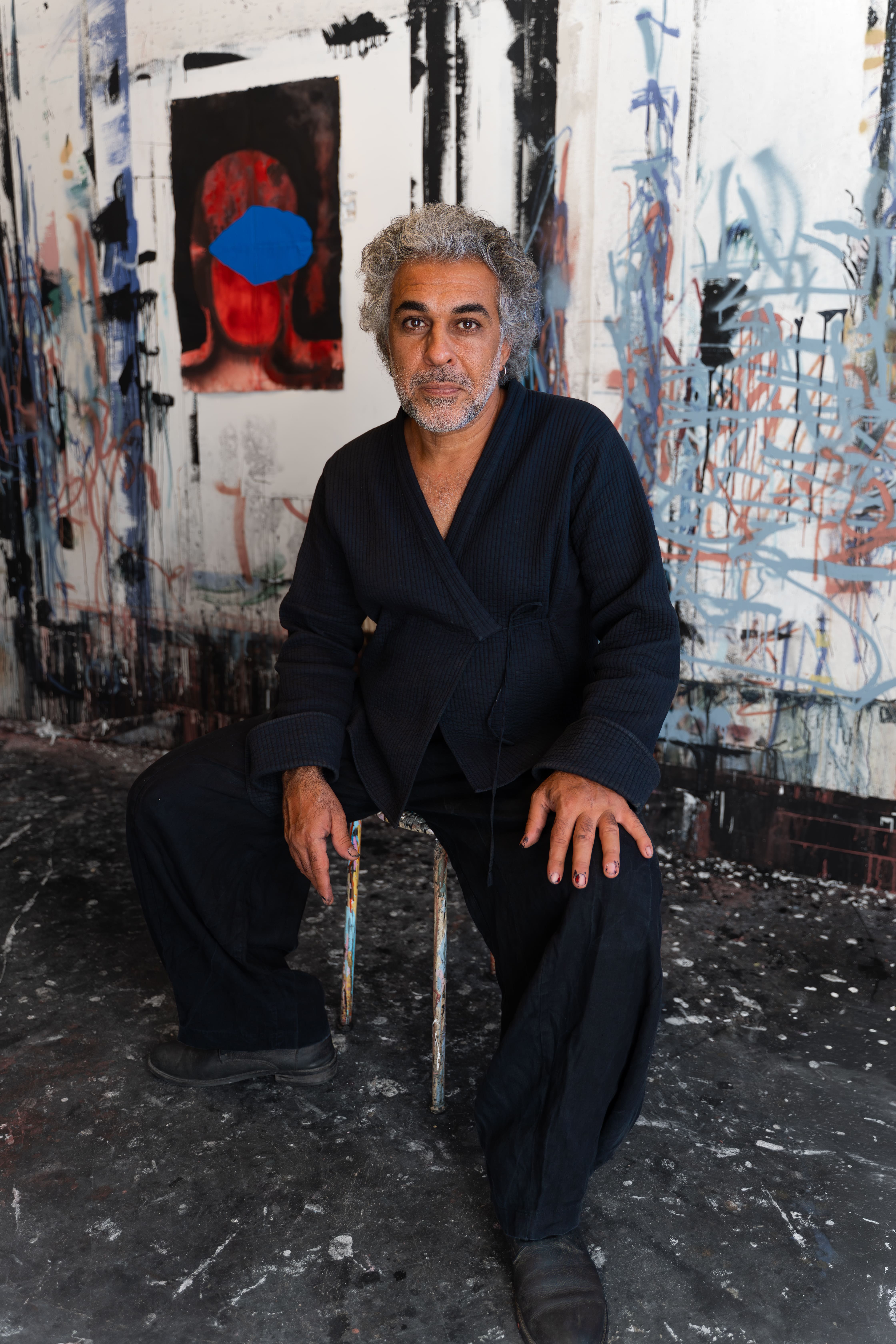 Portrait d'Esmaël Bahrani