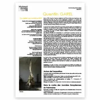 Couverture du communiqué de presse